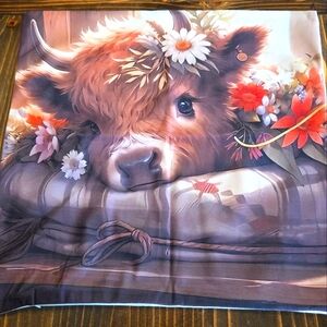 Highland Cow Pillow Covers 18x18